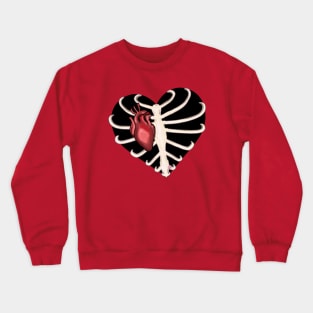 Ribcage Heart Crewneck Sweatshirt